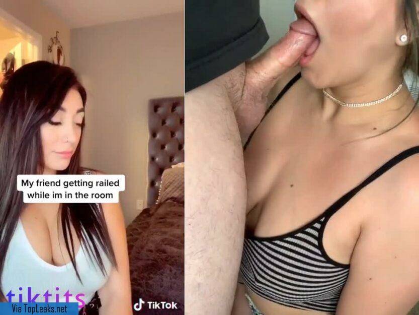 Look with what pleasure she sucks this dick - #1