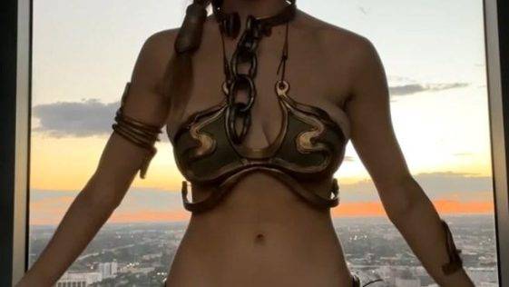 Liz Katz Nude Slave Leia Cosplay Video Leaked - #8