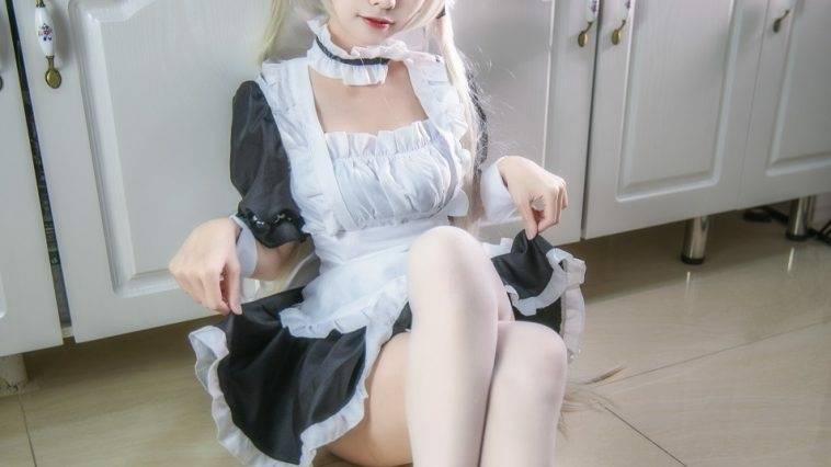 SWAG Cartiernn Compilation Picture in Picture maid kimono stockings high heels - #2