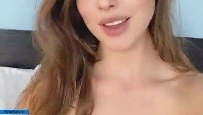 Amanda Cerny Nude Morning Teasing Video Leaked on picsfans.one