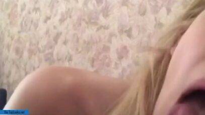 Teen tries giving first blowjob to boyfriend on picsfans.one