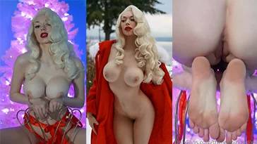 PinupPixie Christmas Nude Video on picsfans.one