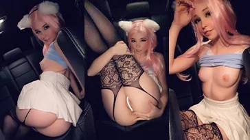 Belle Delphine Late Night Drive Itty Bitty Titties Video on picsfans.one